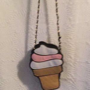 Ice cream cone shaped purse